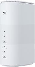 ZTE MC801A HyperBox 5G WiFi Router Unlocked - WWAN - 2-Port-Switch - 802.11a/b/g/n/AC/AX - Dual-Band - débloqué - Blanc (Renewed)
