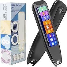 Upgraded Scan Reader Pen, Portable 134 Language Translator Device, Travel Translator Pen, Offline Scanning Translation in 9 Languages, Wi-Fi Wireless Reading Pen for Dyslexia for Travel/Learning