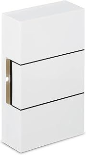 Honeywell Home Ding Dong Classic Wired Doorbell in Elegant White - 15m Range - 80 dB - 2 Chime - Doorbell Work With Transformer or Battery Powered - Timeless Style for Home Entrance (D117)