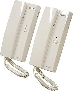 Eagle Telephone Style Wired Intercom System With Two Handsets For Two Way Private Conversations, Use in Schools, Homes, Business, Shops, Restaurants
