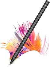 ZELAXY Stylus Pen for Surface, Compatible with Microsoft Surface Pro X/9/8/7/6/5/4/3/Surface Laptop 5/4/3/2/1/go 3/2/1/Book 2/1/Studio, Magnetic Adsorption, Palm Rejection Stylus Pen- Black