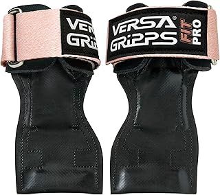 Versa Gripps® Fit Pro, Made in the USA, Wrist Straps for Female Athlete, the Best Training Accessory, Peach Bellini, R/L