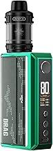 VOOPOO Drag 5 Kit Mod Tank Starter Kit 2ml Capacity (Battery not included) (No Liquid No Nicotine) (Green)