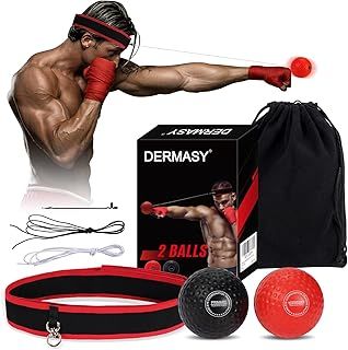Upgraded Boxing Training Ball with Headband Perfect for Reaction, Punching Speed, Fight Skill, Fitness, Boxing Equipment for Man Women and Kids