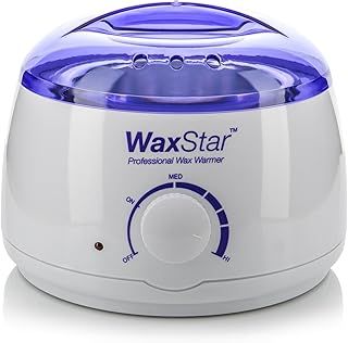 WaxStar™ Professional Electric Wax Warmer and Heater for Soft, Paraffin, Warm, Crème and Strip Wax | Wax Melter for Hair Removal with Adjustable Temperature for Salon Quality Results