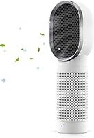 QUEENTY™ Air Purifier for Bedroom with True HEPA Filter,Portable HEPA Air Purifier for Home,Ionic Air Cleaner Eliminates 99.97% of Dust,Odor,Allergens for personal space-Home,School,Office,Pet(White)