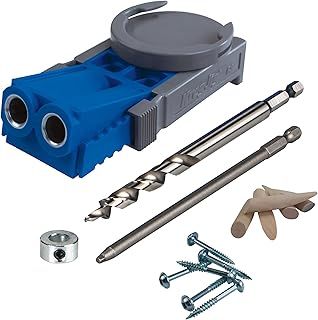 KREG R3 Jr. Pocket Hole Jig System, Blue