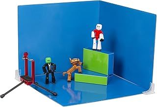 StikBot Zanimation Studio With Pet - Includes 2, 1 Horse, 1 Phone Stand And 1 Reversible Backdrop - In Eco-Friendly Packaging
