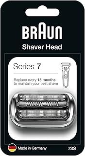 Braun Series 7 73s Electric Shaver Head, Silver Designed for Series 7 Shavers (New Generation)