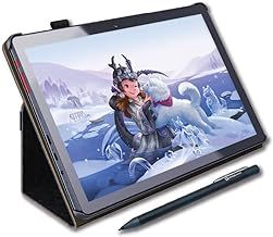 Simbans PicassoTab Drawing Tablet No Computer Needed [4 Bonus Items] Drawing Apps, Stylus Pen, Portable, Standalone, 10 Inch Screen, Best Gift for Beginner Digital Graphic Artist -PCX