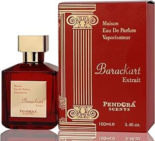 Barackart Extrait EDP by Paris Corner 100ml | Unisex Perfume - Perfume for Women and Men | Long-lasting Jasmine & Black Saffron Perfume | Eau de Parfum