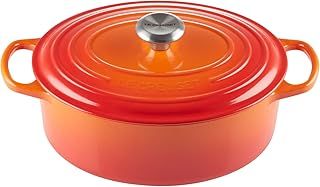 Le Creuset Signature Enamelled Cast Iron Oval Casserole Dish With Lid, 29 cm, 4.7 Litre, Volcanic, 21178290902430