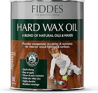 Fiddes Matt Finish Hard Wax Oil 1 Litre, Clear
