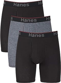 Hanes Men's Boxer Briefs (Pack of 3)