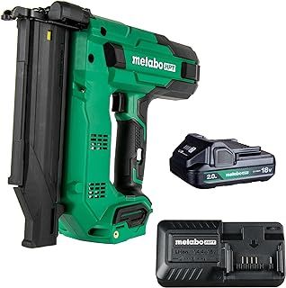 Metabo HPT 18V MultiVolt™ 18-Ga Compact Cordless Brad Nailer Kit, Includes 1-18V 2.0 Ah Battery, NT1850DGM