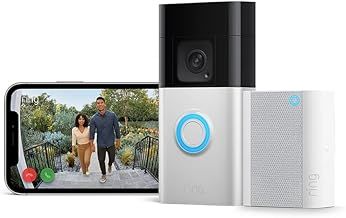 Ring Battery Video Doorbell Plus (Newest fen) + Chime | DIY Wireless Video Doorbell Camera with 1536p HD Video, Head-To-Toe View, Quick Release Battery Pack | Easy to install (5min)