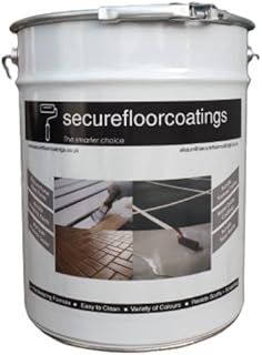 Secure Floor Coatings Super durable oil based semi gloss paint, 20L !! DARK GREY