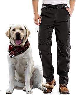 Jessie Kidden Waterproof Ski Trousers Mens, Fleece Lined Hiking Winter Thermal Insulated Warm Outdoor Climbing Walking Soft Shell Cargo Pants