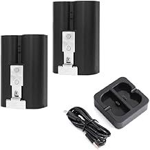 Rechargeable Doorbell Battery Pack for Ring, Compatible with Video Doorbell 2/3/4 and Spotlight Camera and Stick Up Camera, Battery 3.65V 6040mAh (2 battery and charger)