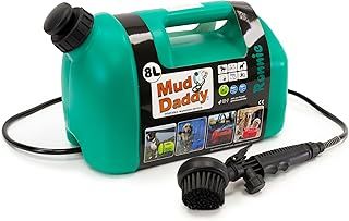 Mud Daddy 8 Litre Portable Pet Washing Device | Muddy Walks | Pet Cleaning | Grooming | Forest Green (Forest Green)