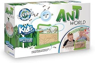 Ant World | Discover The Amazing World Of Ants | Includes Easy To Use, Quality Equipment | With 9 Page Fact Filled Bug Guide | For Ages 5+