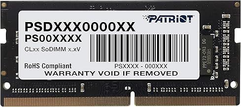 Patriot Signature DDR4 RAM 8GB (1X8GB) 2400MT/s CL17 SODIMM Laptop/Notebook Memory Module - PSD48G240081S