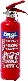 Multi Purpose Powder Fire Extinguisher – Ready to Use in Seconds – 600g ABC Fire Extinguisher for Home & Kitchen Use – 5 Year Guarantee – Firechief Lightweight Travel Extinguisher for Vehicles