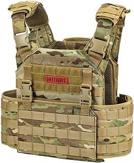 OneTigris GRIFFIN AFPC Airsoft Vest Quick-release Plate Carrier Military Breathable Tactical Vest for Paintball Airsoft Wargame CS