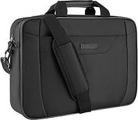 Laptop Bag 15.6 Inch Briefcase Laptop Shoulder Messenger Bag Water-Repellent Lightweight Urban Office Bag Business Carrying Handbag School Computer Bag for Men/Women
