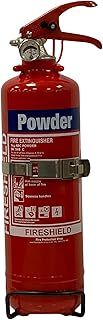 4-in-1 1kg Dry Powder Fire Extinguisher ABC FireShield for Homes, Cars and Vans