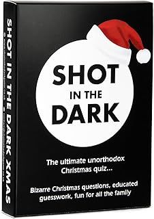 Shot in the Dark: Christmas Quiz Edition | 2+ players | Adults, Teens, Kids & Families | Ideal Christmas Stocking Filler Gift