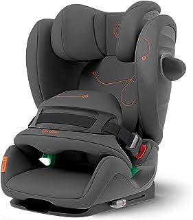 CYBEX Gold child seat Pallas G i-Size, 76 - 150 cm, From approx. 15 months to approx. 12 years (approx. 9 to 50 kg), Lava Grey