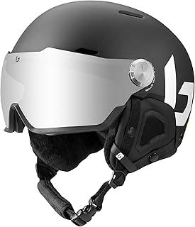 Bolle MIGHT VISOR| Ski Helmet |High Resistance ABS Protection| Optimal Ventilation| Comfort Foam|Removable Ear Pads|Anti-Fog & Anti-Scratch Treatment