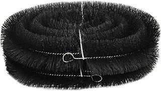 Selections Pack of 2 x Black Gutter Brush Leaf & Moss Guard (4m)