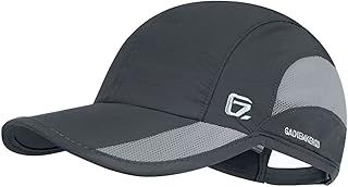 GADIEMKENSD Unstructured Quick Dry Sports Cap Outdoor Sun Protective Unisex