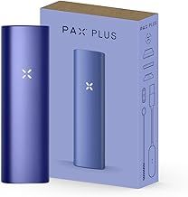 PAX Plus Starter Kit – Periwinkle. Premium Portable Vaporizer for Dry Herbs 10 Year Warranty