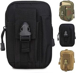 ZhaoCo Tactical Molle Pouch, Compact Utility Belt Pouch Military Army EDC Pouch Waist Bag Fanny Packs for Sports Hiking Camping