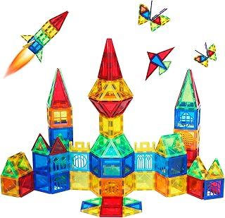 Magblock 32 Pcs Magnetic Building Blocks Set, Magnet Tiles for Kids, Gift for Boys Girls 3-8 | STEM Education & Early Construction Fun Toys