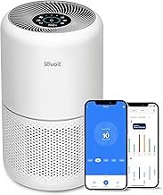 LEVOIT Smart Wifi Air Purifier for Home Bedroom 100m², CADR 240m³/h, HEPA Filter with Air Quality Sensor, Alexa Control & Quiet Auto Mode, Removes Pollen Allergen Dust Odour, Core 300S