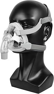 Full Face Mask for Sleep, Forehead Frame-Free Design with Free Adjustable Headgear (Large)