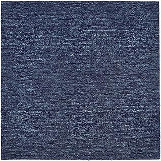 Heavy Duty Polypropylene Carpet Tiles with Bitumen Backing, Blue, 50cm x 50cm, 5 Square Meters