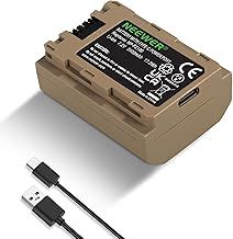 NEEWER 2400mAh NP-FZ100 Replacement Battery, Rechargeable Camera Battery with USB Type C 2.5 Hrs Fast Charging Compatible with Sony A1, A9, A9 II, A7 III, A7R V, A7S III, A7 IV, A6600, A7C