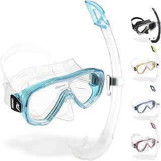 Cressi Onda - Single Onda Mask or Combo Set Onda Mask + Snorkel Mexico for Diving and Snorkeling, One Size, Unisex Adult