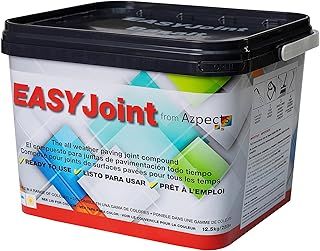EASYJoint Patio Sand Ready Mixed Paving Jointing Compound For Outdoor Natural Stone, Slate And More. 12.5kg All Weather, Strong And Durable Sweep In Joint Compound - Basalt