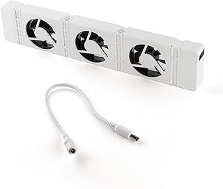 Radiator Fan Extension Set - Radiator Fans - Energy-Efficient Heating Fan Up to 22% Energy Saving - Low Noise
