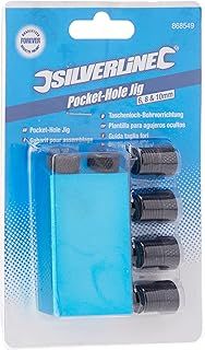 Silverline 868549 Pocket-Hole Jig 6, 8 and 10 mm