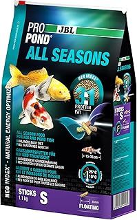JBL All-season feed for Koi, floating sticks, season feed, ProPondAll seasons