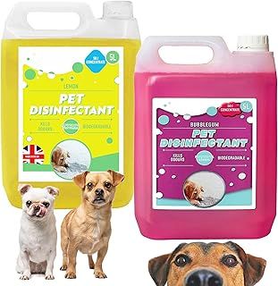 5L Pet Disinfectant Fresh Bubblegum or Lemon Deodoriser Remove Unwanted Stains & Smells (Bubble Gum, 1 x 5 Litre)