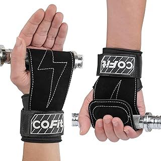 COFIT Wrist Straps for Weightlifting, Workout Wrist Wraps with Dual-Layer Oxford Leather, Enhanced Grip for Optimal Hand and Wrist Protection, Gym Lifting Straps for Deadlift and Dumbbel