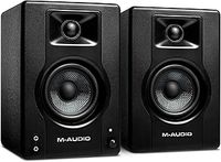 M-Audio BX3 3.5" Studio Monitors, HD PC Speakers for Recording and Multimedia with Music Production Software, 120W, Pair